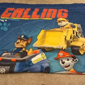 4 Piece reversible toddler bed comforter set